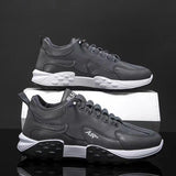MENS RUNNING TRAINERS SHOCK ABSORBING CASUAL LACE GYM WALKING SPORTS SHOES SIZE