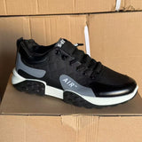 MENS RUNNING TRAINERS SHOCK ABSORBING CASUAL LACE GYM WALKING SPORTS SHOES SIZE