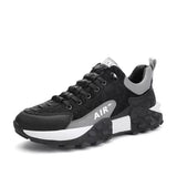MENS RUNNING TRAINERS SHOCK ABSORBING CASUAL LACE GYM WALKING SPORTS SHOES SIZE