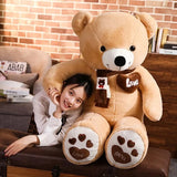 Large bear Teddy Bear Giant Teddy Bears Big Soft Plush Toys 80cm New UK Stock