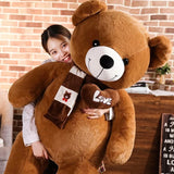 Large bear Teddy Bear Giant Teddy Bears Big Soft Plush Toys 80cm New UK Stock